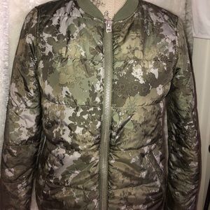 Camouflage winter jacket